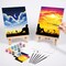 2 Pack 8x10 Pre Drawn Canvas for Painting for Adults Sip and Paint Kit for Adult's Couple's Date Night Party
